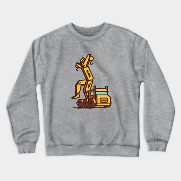 Miyagi corp crane kick joke Crewneck Sweatshirt by ntesign